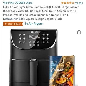 Brand new Cosori 5.8 air fryer